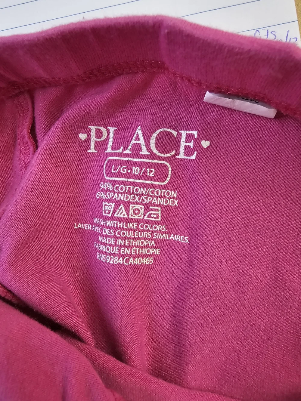 The Children's Place Hot Pink Girls' Stretch Leggings